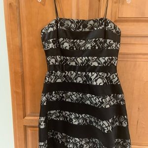 Max and Cleo strapless cocktail dress